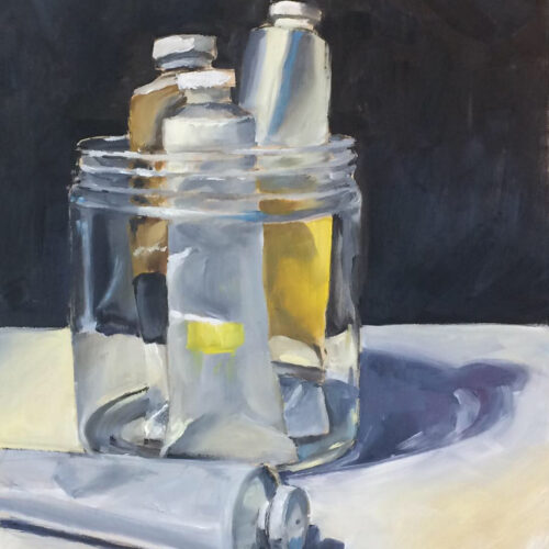My paints - 12 x 16 oil on board