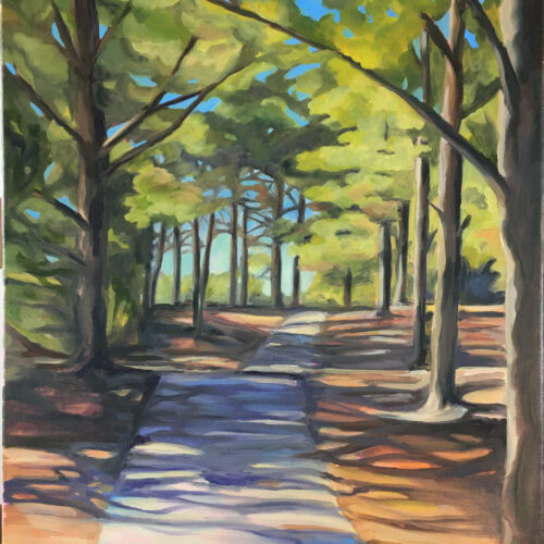 Bayview Park - 14 x 18 oil on canvas