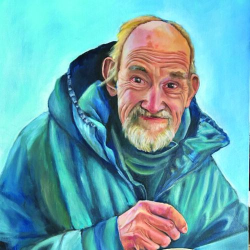 Old Man – Oil on canvas 20x24