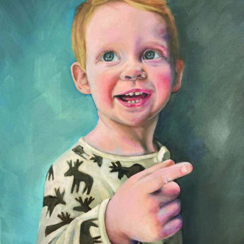 Gio – 20 x 24 Oil on canvas